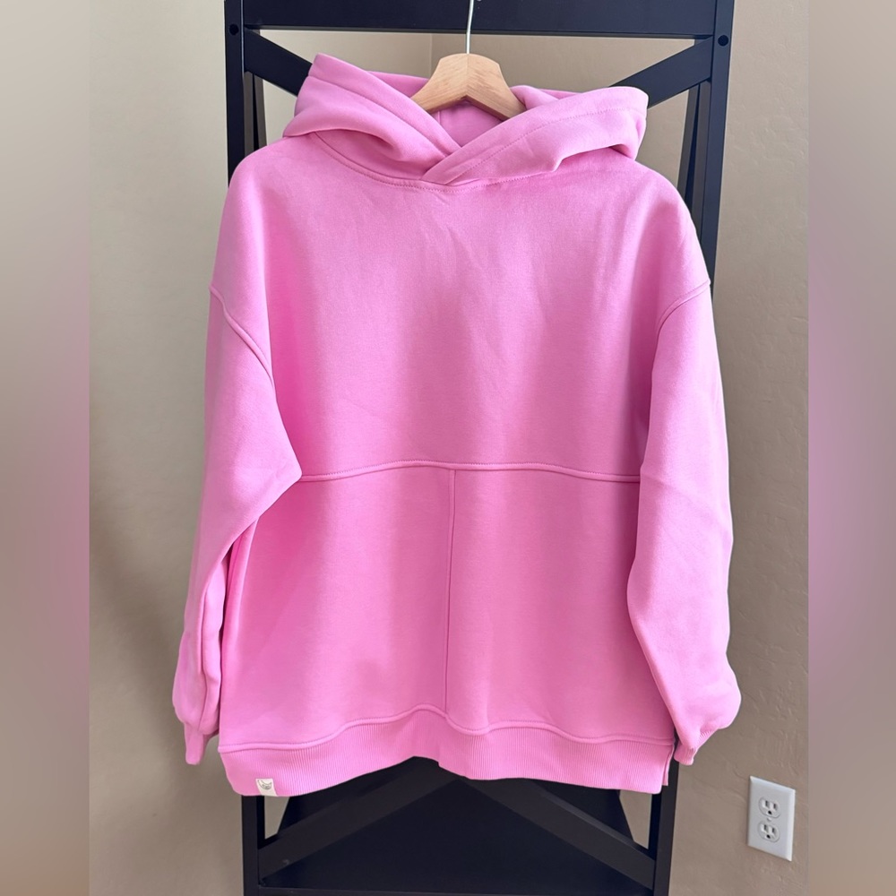 Sweatpants and hoodie set in pink